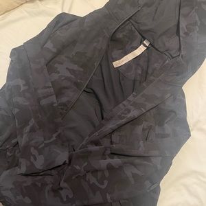 Lululemon Black Camo Jacket